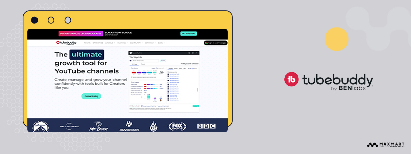 tubebuddy YouTube SEO Tools